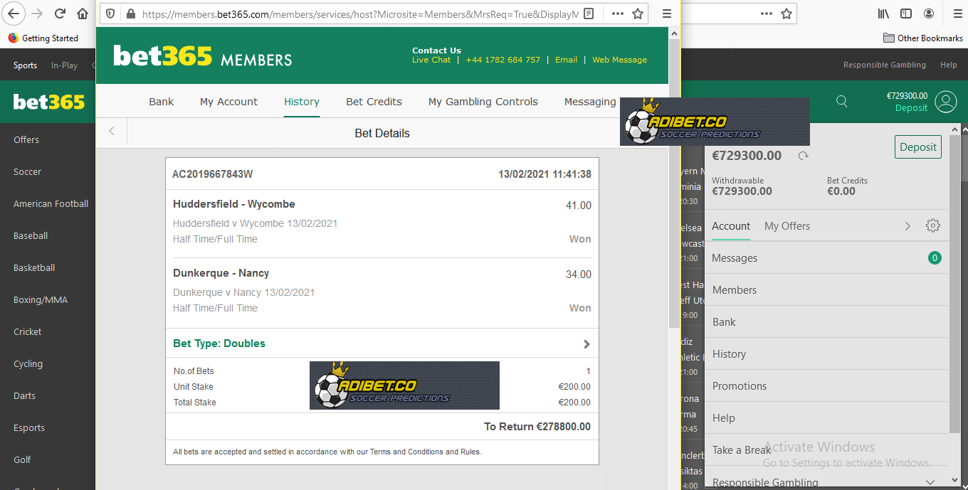 Adibet Fixed Matches