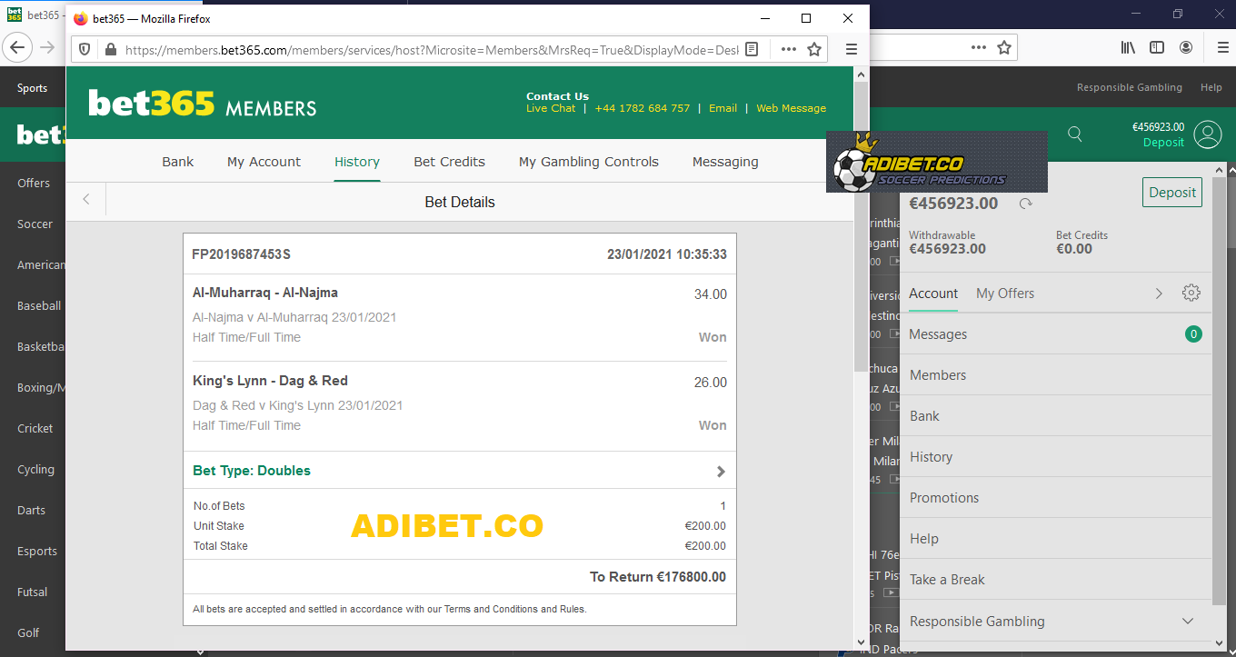 Adibet Fixed Matches
